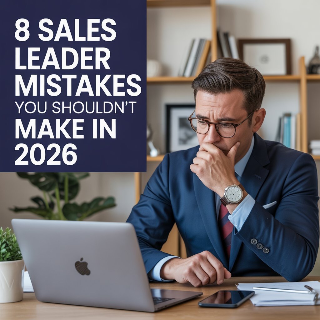 8 Sales Leader Mistakes You Shouldn’t Make in 2026